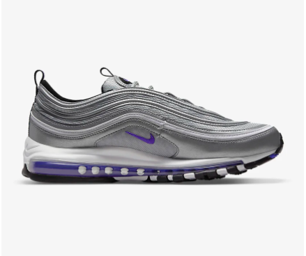 New 2021 Nike Air Max 97 Grey Black Purple